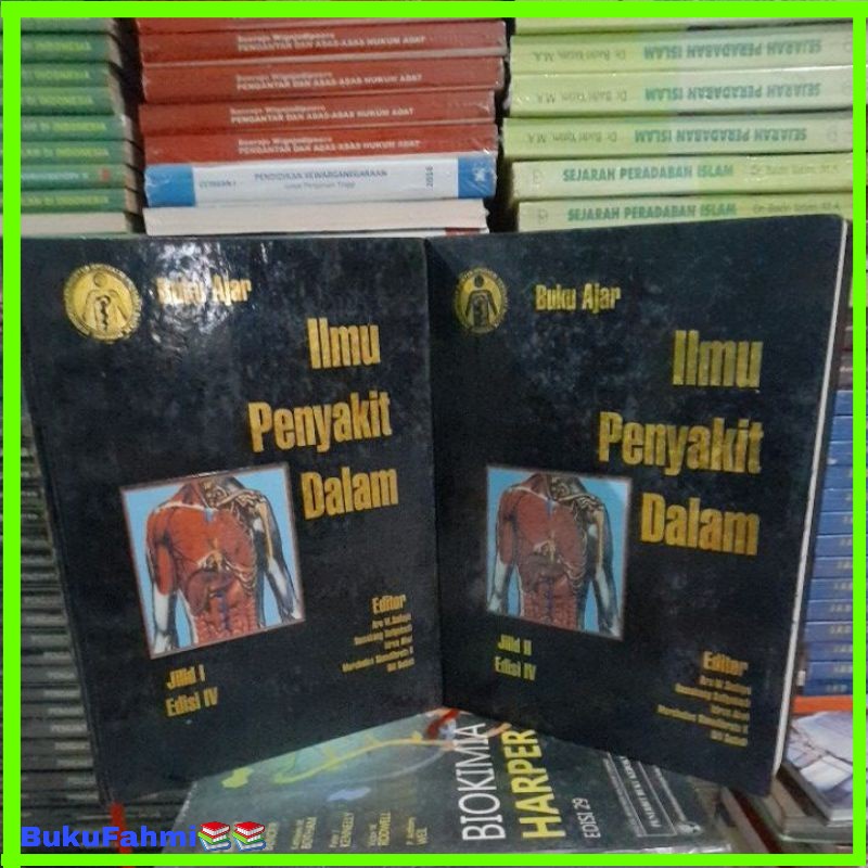 Jual Buku Ajar Ilmu Penyakit Dalam Edisi Iv Jilid 1 And 2 Sepaket