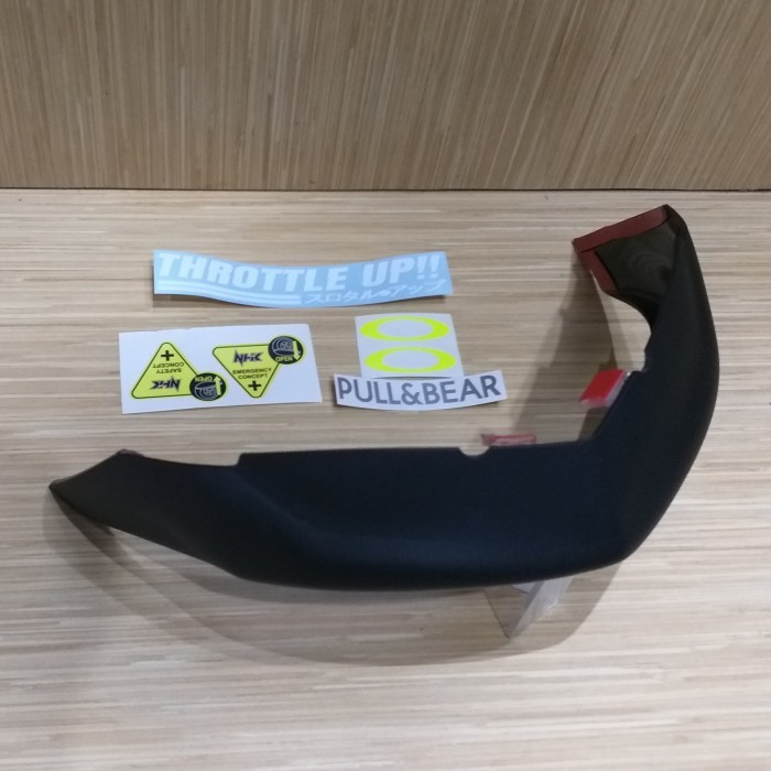 Jual spoiler NHK RX9 3D BLACK DOF | Shopee Indonesia