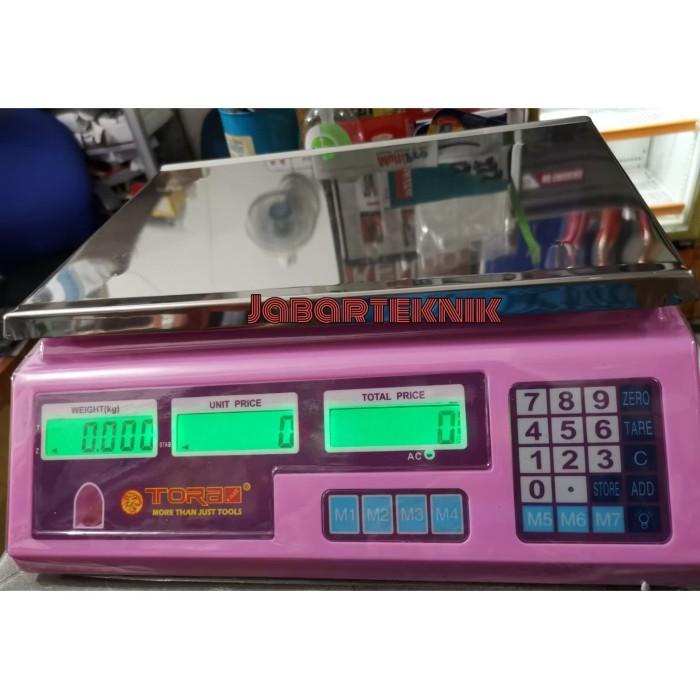 Jual Measuring Tora Timbangan Duduk Digital 30 Kg Dual Display Promo ...