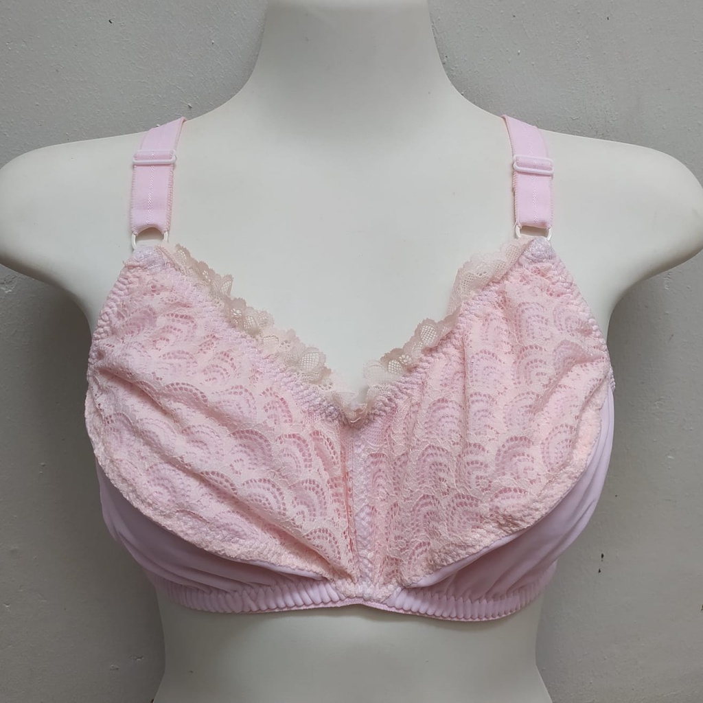Jual BH BRA WANITA DEWASA BEHA TANPA KAWAT TANPA BUSA BH RENDA 34-44 ...