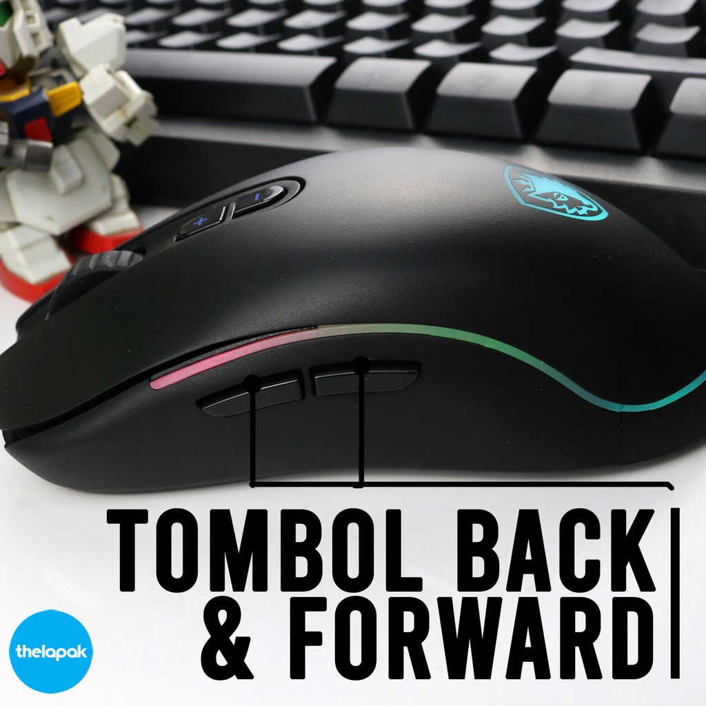Jual Mouse Gaming Sades Mouse Revolver Garansi Resmi / Mouse / Mouse ...