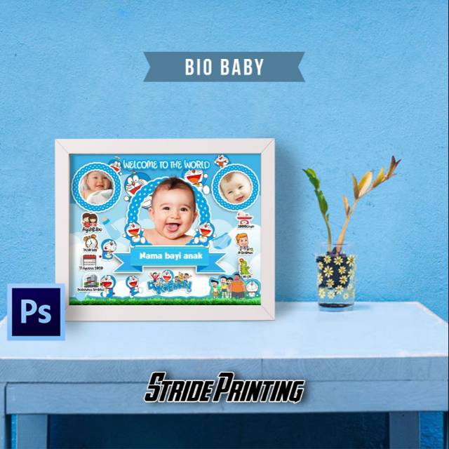 Jual Biodata Bayi frame 10R (bisa COD) | Shopee Indonesia