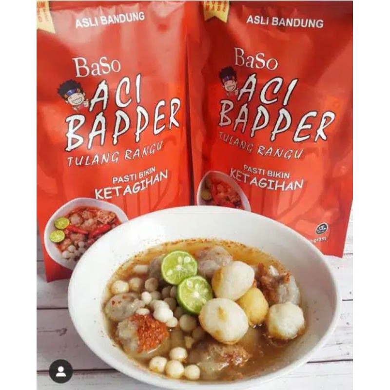 Jual BASO ACI BAPPER TULANG RANGU / BASO BAPPER BANDUNG | Shopee Indonesia