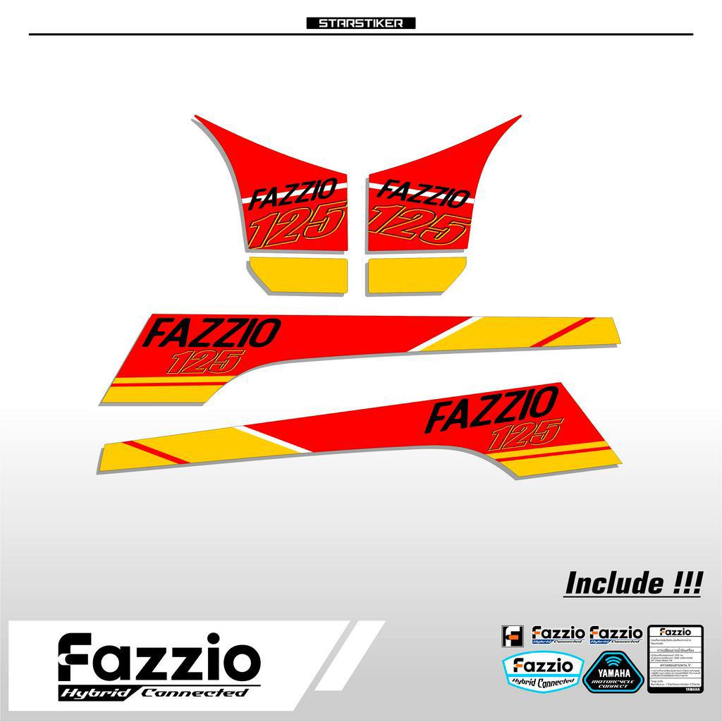 Jual FZ4 / STRIPING / STICKER FAZZIO / STIKER LIST SIMPLE / GARIS ...