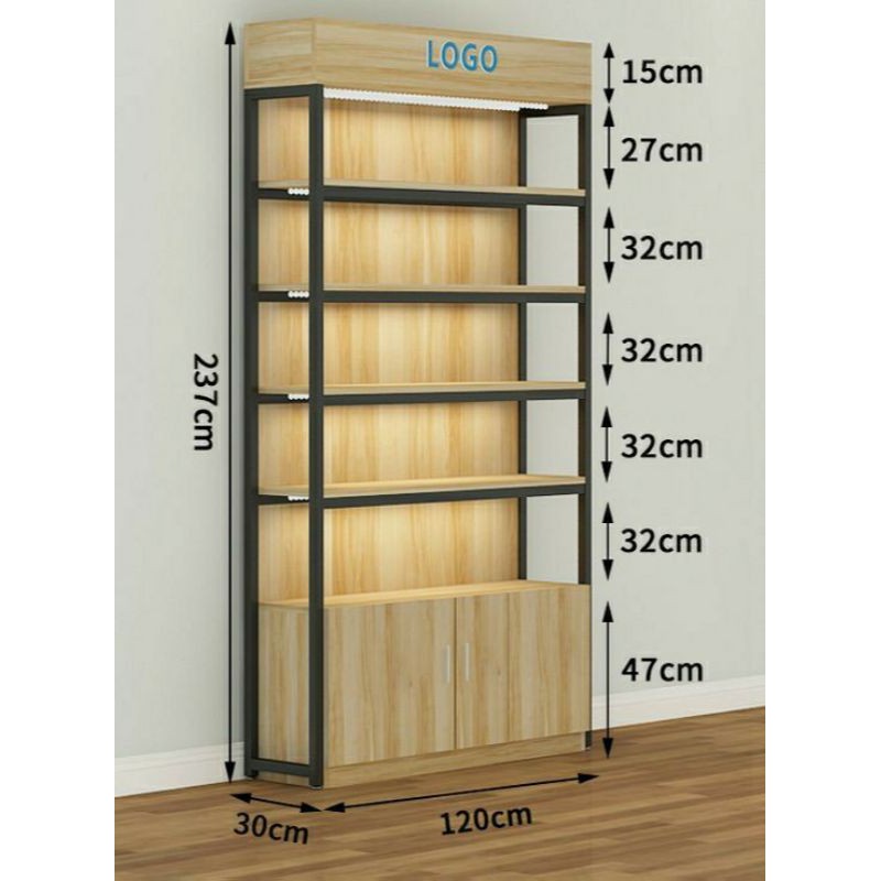 Jual rak display accessories model knockdown | Shopee Indonesia