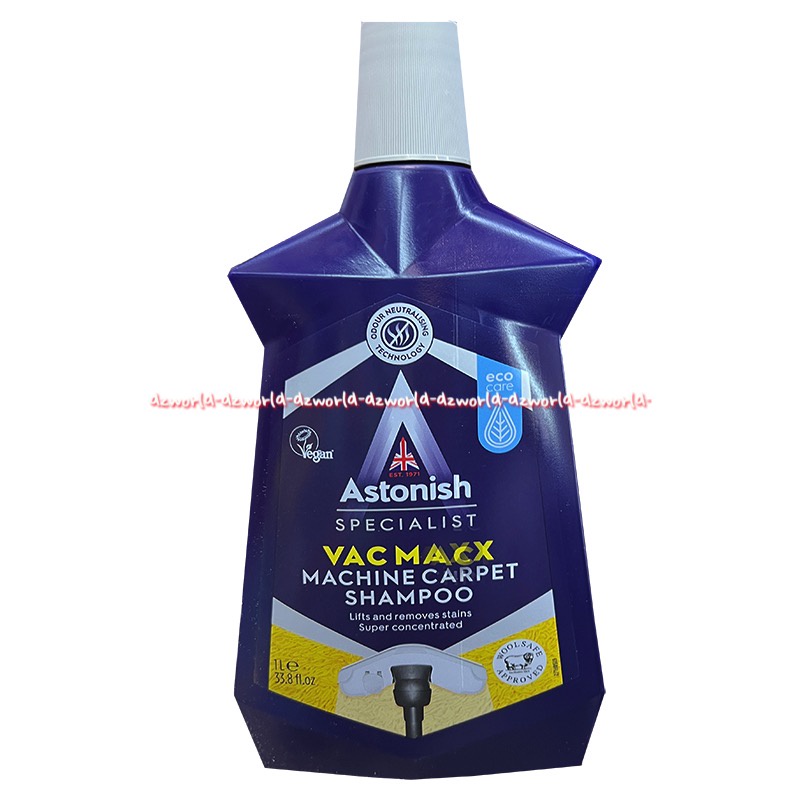 Jual Astonish Vac Max Machine Carpet Shampoo 750ml Cairan Pembersih Karpet Untuk Vacum Cleaner