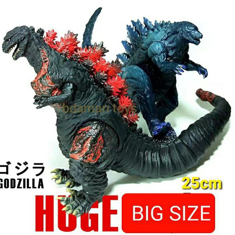 Jual ( BISA COD ) Godzilla Jumbo / Shin Godzilla merah dinosaurus ...