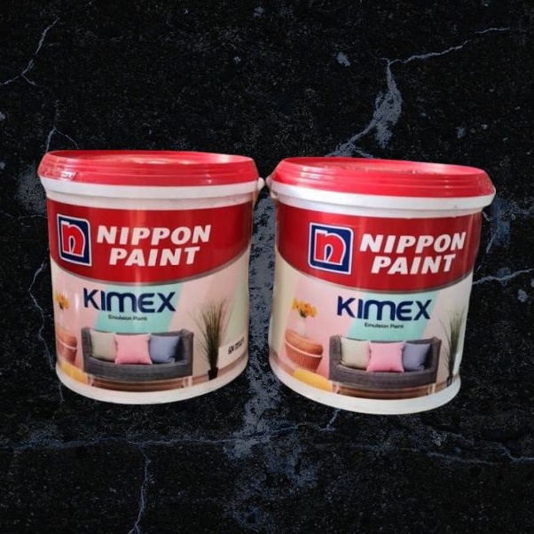 Jual Cat Air Cat Tembok Nippon Paint Kimex Warna Ready Mix Galon Kg Shopee Indonesia