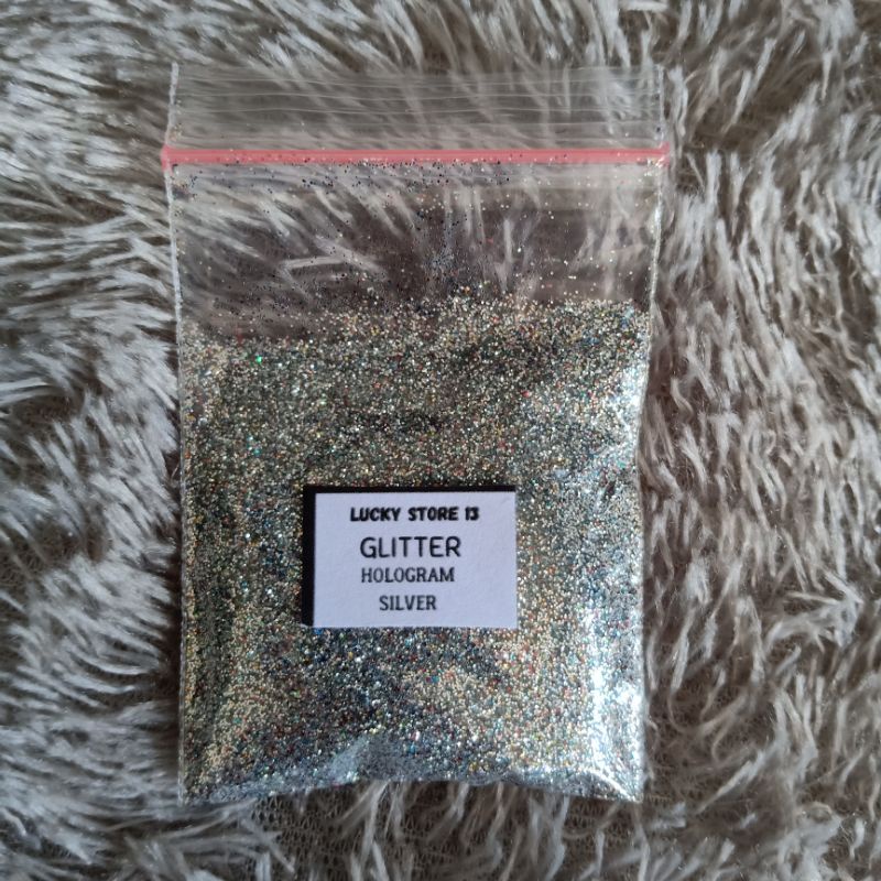 Jual Sparkle Glitter HOLOGRAM 8gr 8gram Powder Serbuk Tabur Warna Warni ...