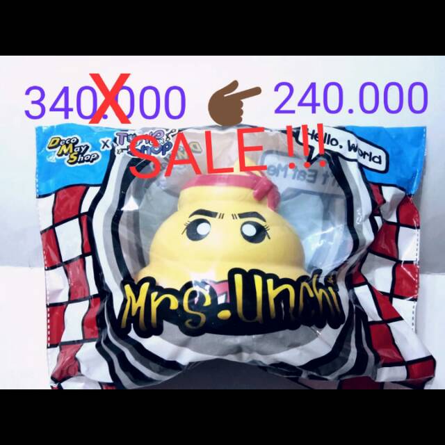 Jual PROMO squishy mrs unchie by toy box shop Shopee Indonesia