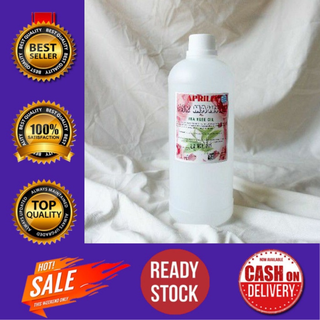 Jual FS Aprilia Air Mawar Plus Tea Tree Oil 1000ml Shopee Indonesia