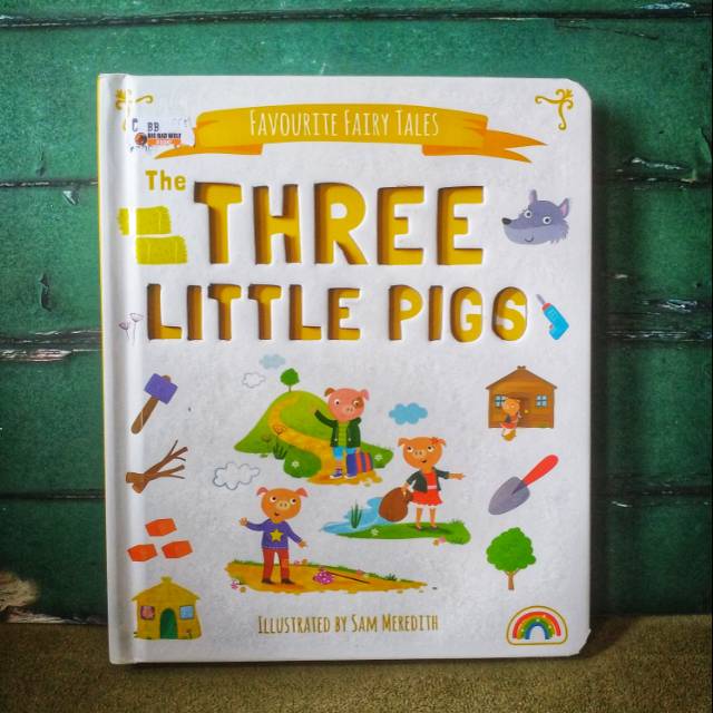 Jual The Three Little Pigs Buku Cerita / Dongeng Bergambar Anak Import ...