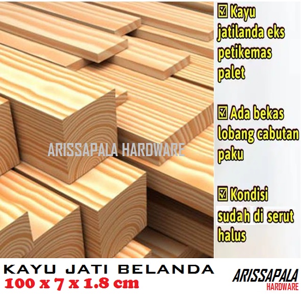 Jual Kayu Jati Belanda Papan Kayu Pinus Jati Londo Ex Palet Sudah Di ...