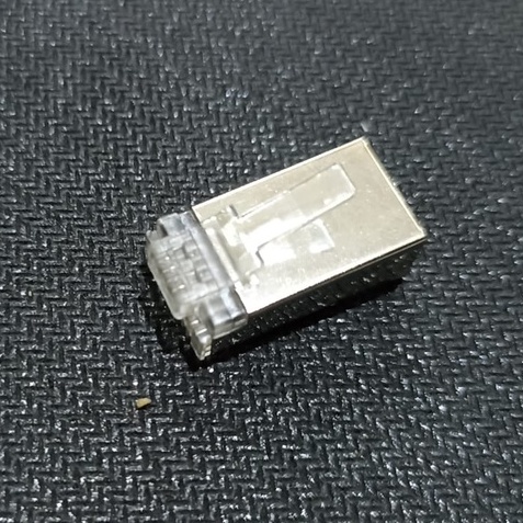Jual SKU-1292 KONEKTOR RJ45 CAT 6 BESI CONNECTOR LAN RJ 45 CAT6 METAL ...