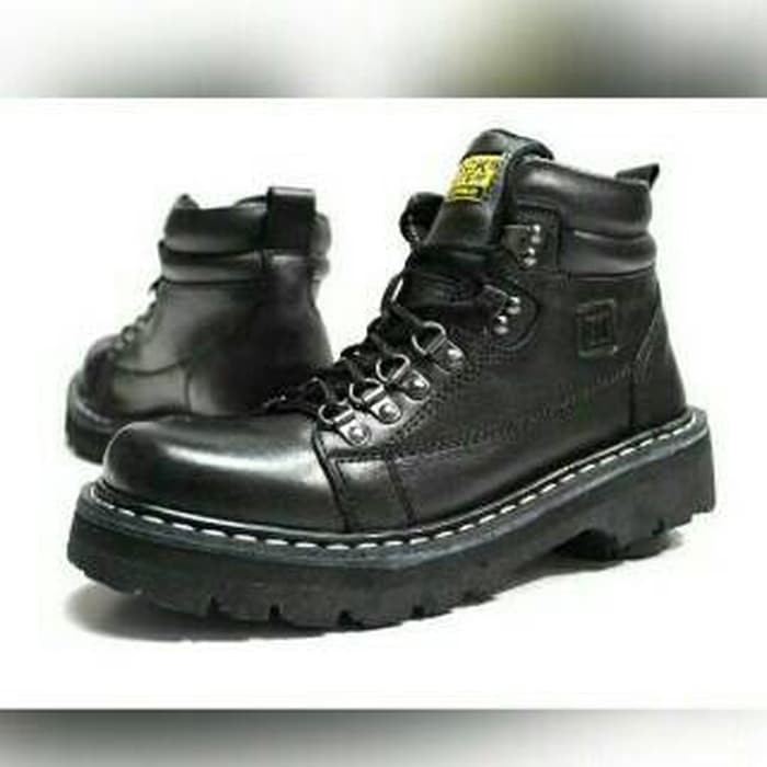Jual sepatu adventure tracking hiking outdoor boot premium black master ...