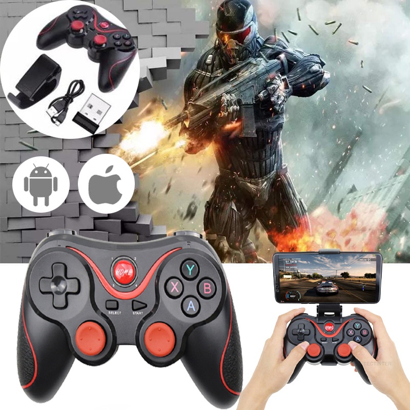 Jual Gamepad Joystick X3 Bluetooth Wireless Controller HP Android