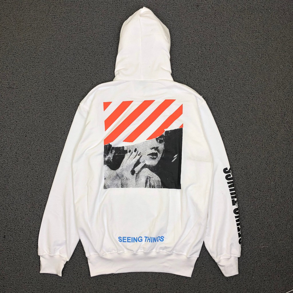 Off white seeing 2025 things white hoodie