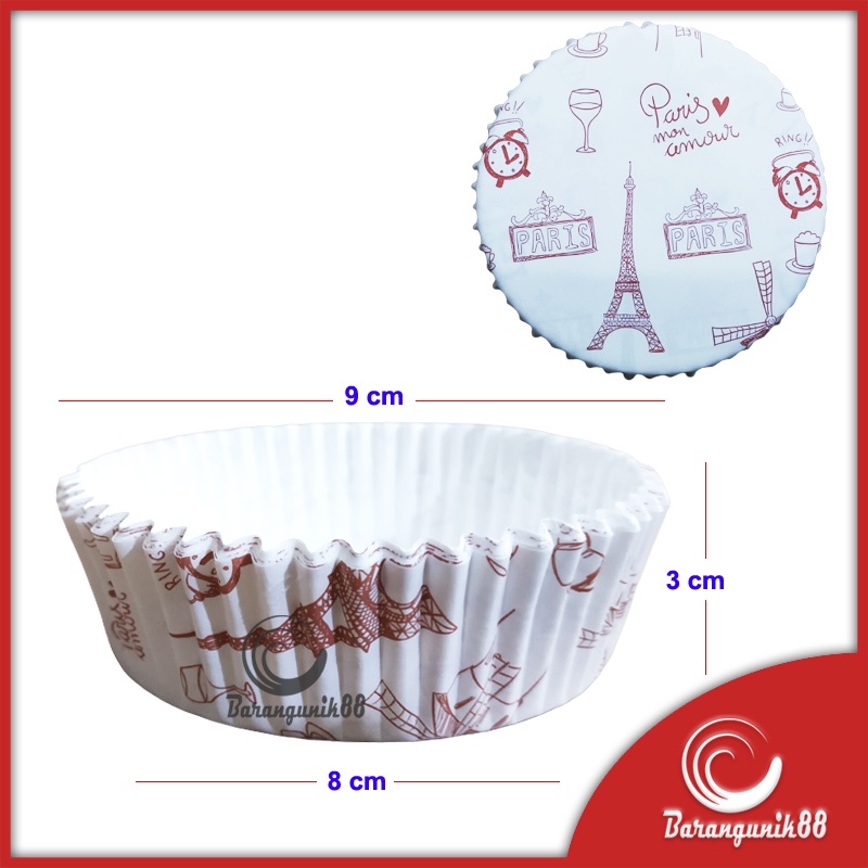 Jual Kertas Alas Roti Kue (50 pcs) Anti Lengket PET CC Bulat | Shopee ...