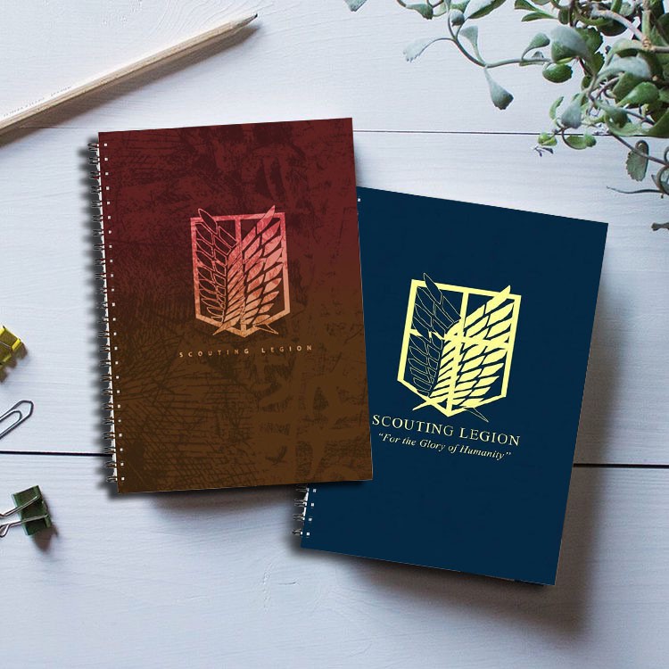 Jual note book / buku / anime custom gambar bebas ukuran a5 full colour