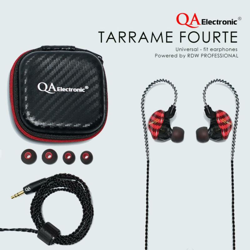 Jual IN EAR MONITOR QA ELECTRONIC TARRAME FOURTE | Shopee Indonesia