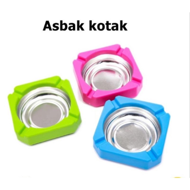 Jual ASBAK WARNA ASBAK KOTAK TENGAH STAINLESS Shopee Indonesia