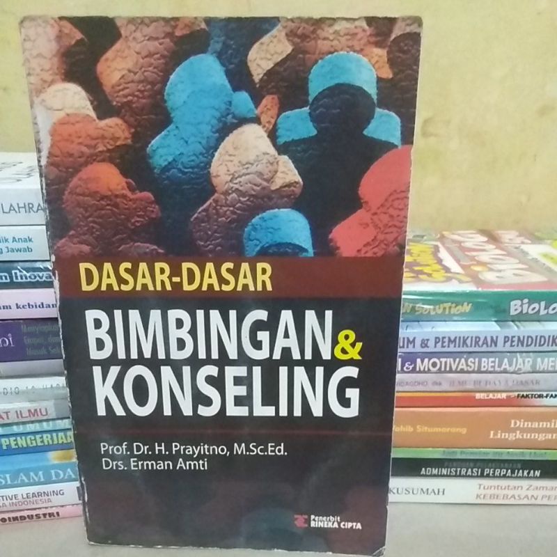 Jual Buku Dasar-dasar Bimbingan Dan Konseling Karangan Profesor Dr ...