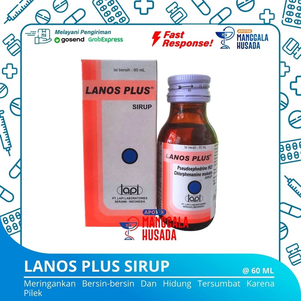 Jual LANOS PLUS SIRUP 60 ML | Shopee Indonesia