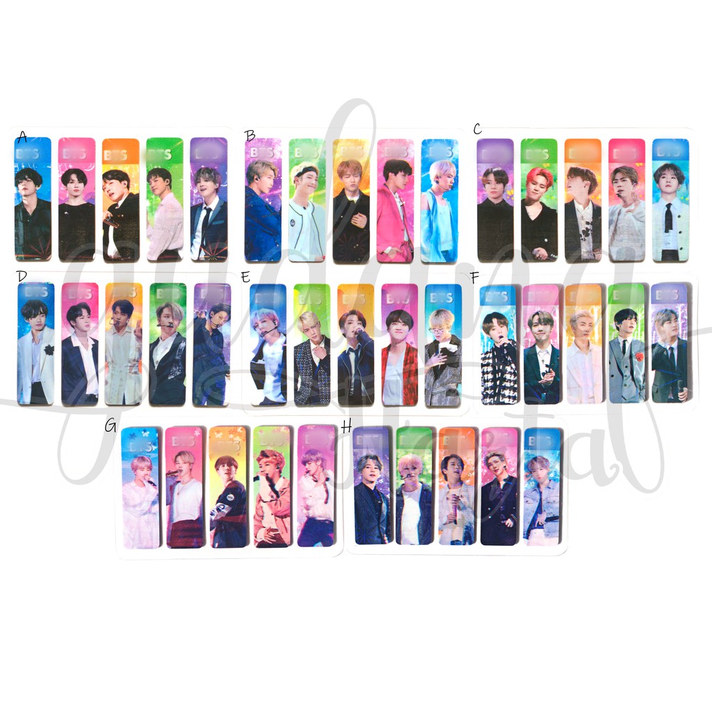 Jual Sticky Notes Korea Boyband Ganteng KPOP Plastik Memo Pembatas Buku ...