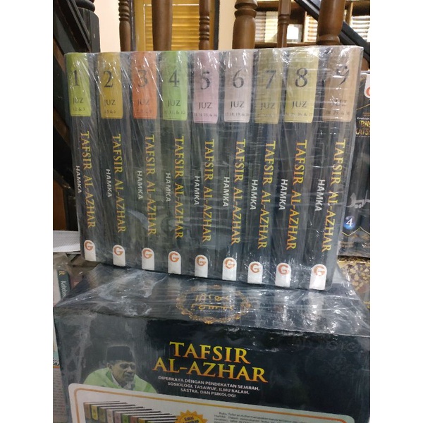 Jual [Original] Buku Tafsir Al Azhar Lengkap 9 jilid Juz 1 - 30 HC by ...