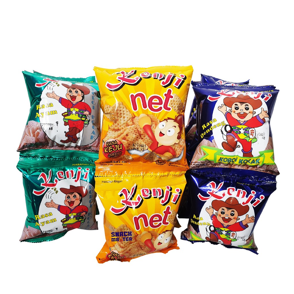 Jual Kenji Net Snack Jadul - Netto 10 bks x 9gr | Shopee Indonesia