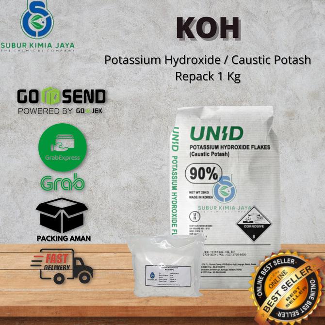 Jual Koh Potassium Hydroxide 1 Kg Shopee Indonesia