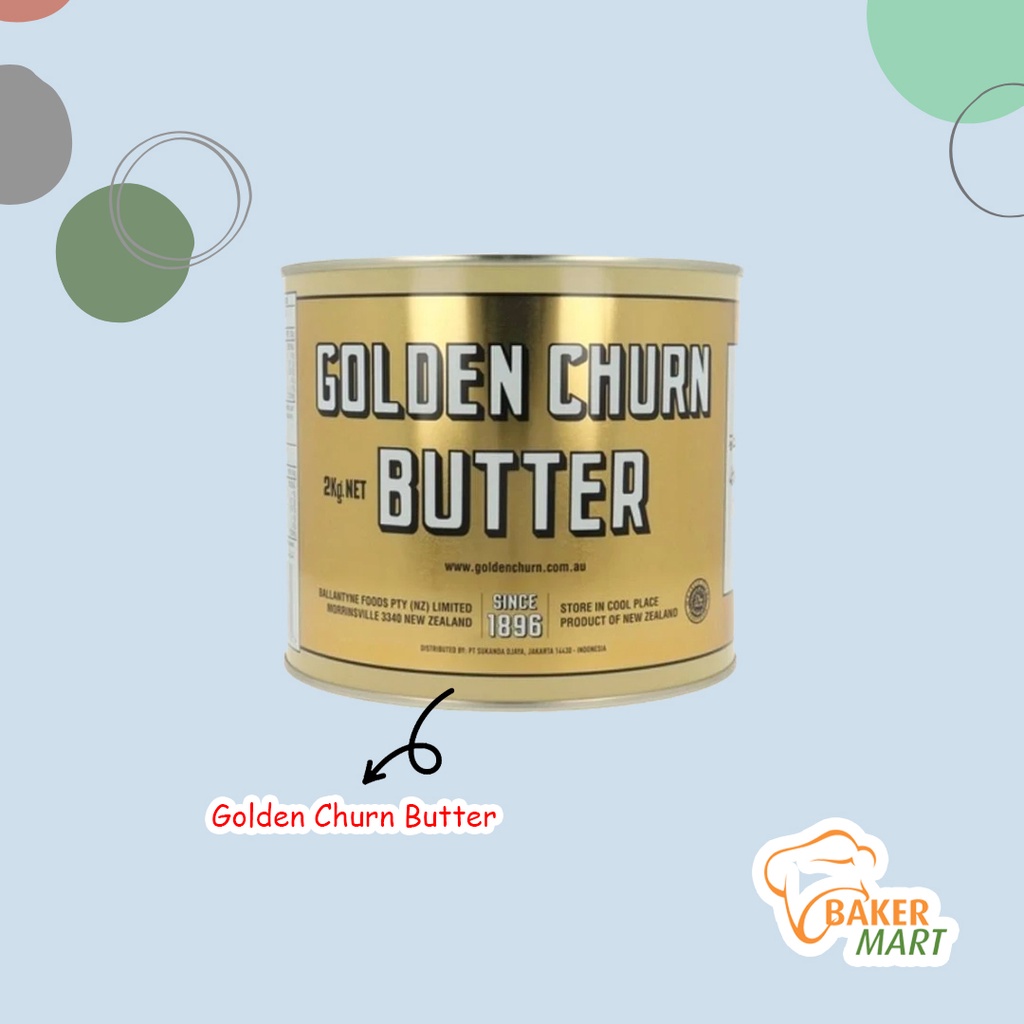 Jual Golden Churn Butter 2kg Shopee Indonesia
