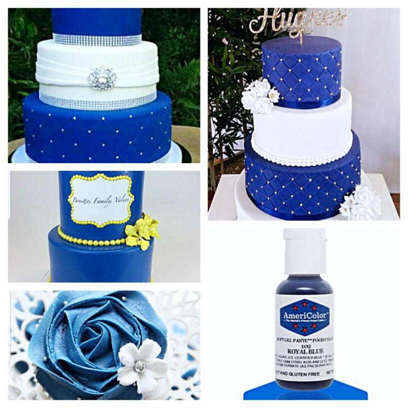 Jual Pewarna makanan AmeriColor warna royal blue 21 g pewarna cake kue ...