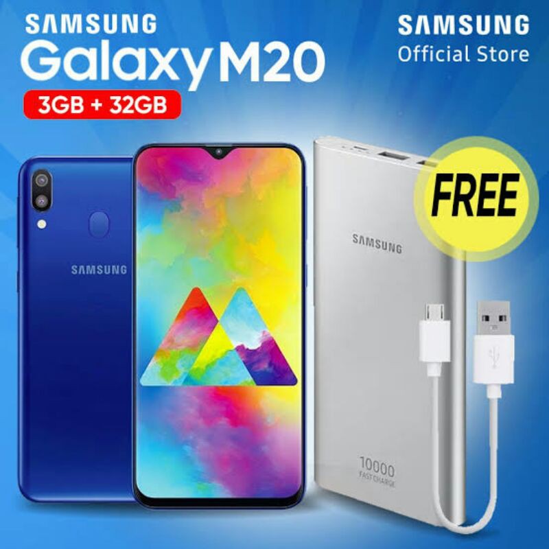 Samsung Galaxy M20 Harga SAMSUNG GALAXY M20 (2019) RAM 3GB/32GB