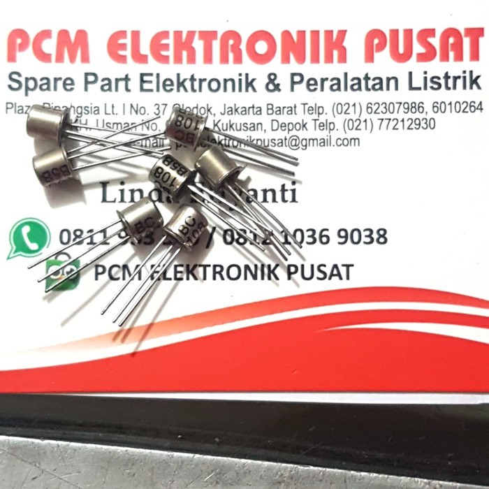Jual New Transistor BC 108 BC108 plat | Shopee Indonesia