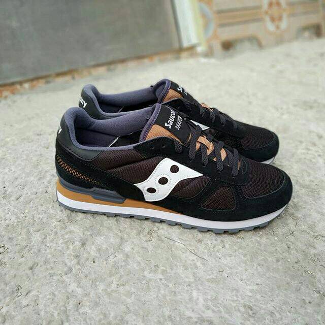 Jual SEPATU SAUCONY SHADOW BLACK ORIGINAL Shopee Indonesia