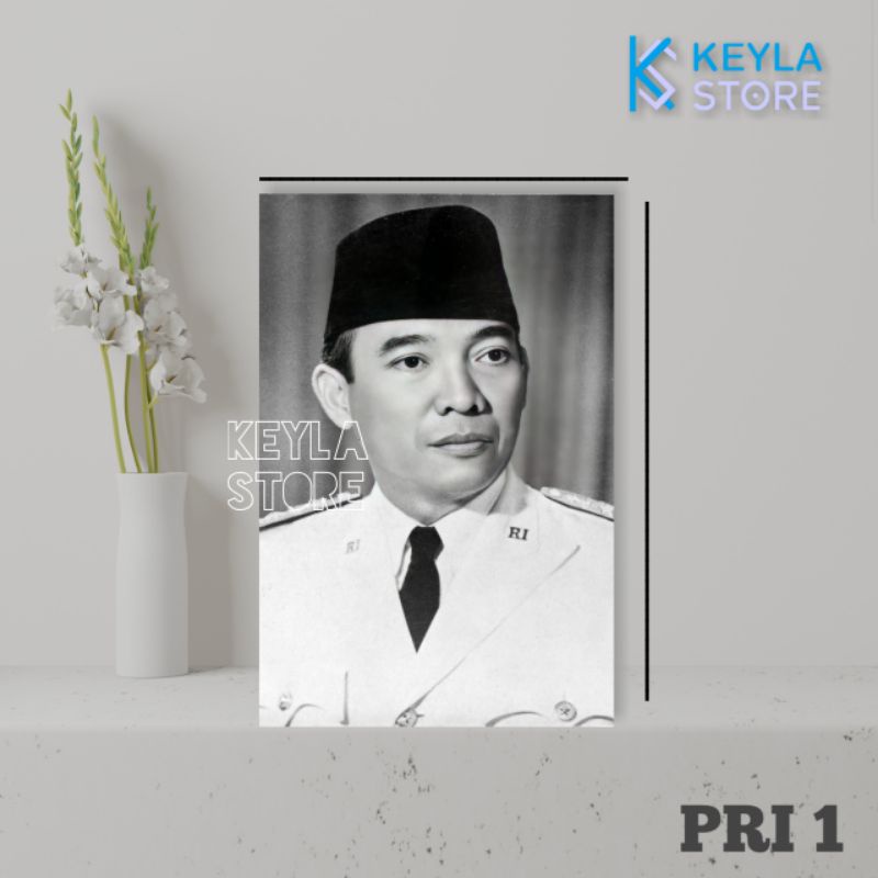 Jual POSTER KAYU HIASAN DINDING PAPAN MDF TEMA PRESIDEN REPUBLIK ...