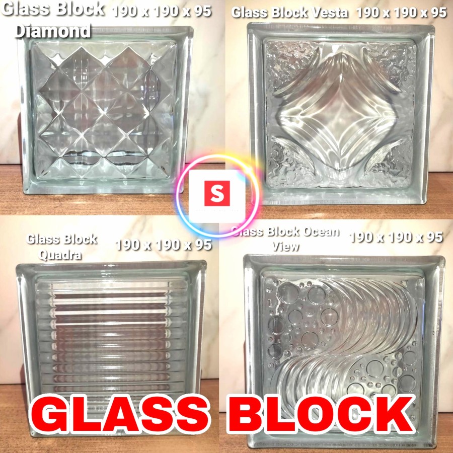 Jual Glass Block Kaca Penerangan 20x20 Shopee Indonesia