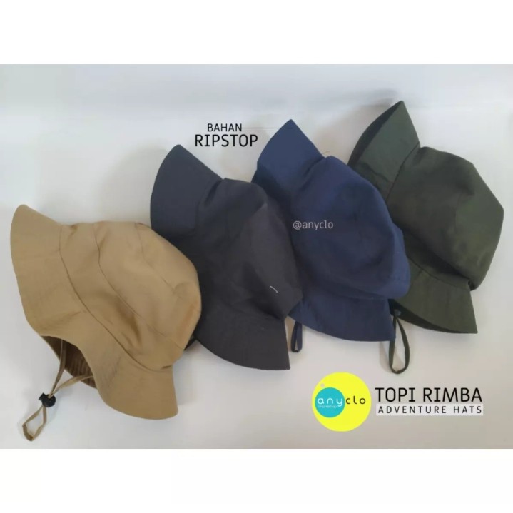 Jual Topi / Bucket Rimba / Topi Hutan / Topi Gunung / Topi Lapangan ...