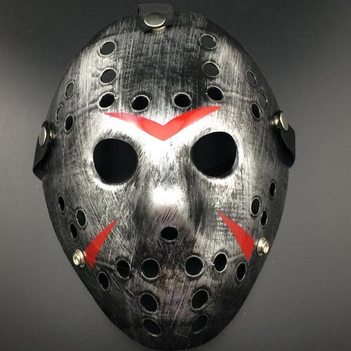 Jual Jason Mask Mask Topeng Jason Silver Gold Yellow | Shopee Indonesia