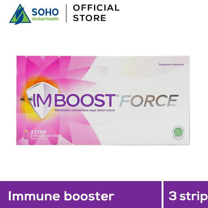 Jual Imboost Force Daya Tahan Tubuh - 3 Strip @10 Kaplet . | Shopee ...