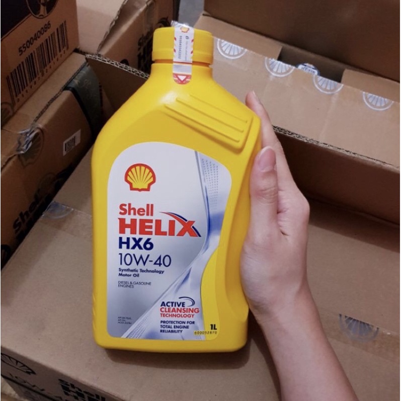 Jual Oli Mesin Shell Helix HX 6 / Hx6 10w-40 1 lt | Shopee Indonesia