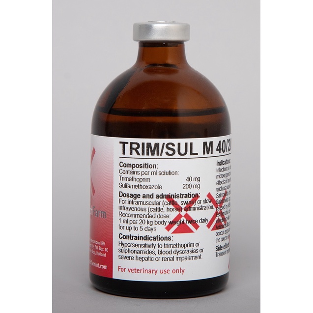 Jual Trim/Sul M 40/200 Inj , antibiotik pencernaan dan juga reproduksi ...