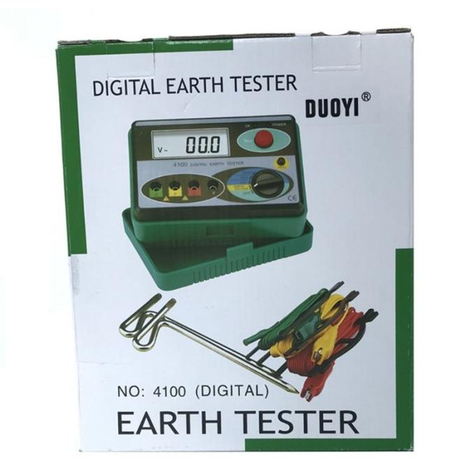 DY5500 4-in-1 Multimeter – Test Earth Ground, Insulation, Voltage & Phase Like A Pro!