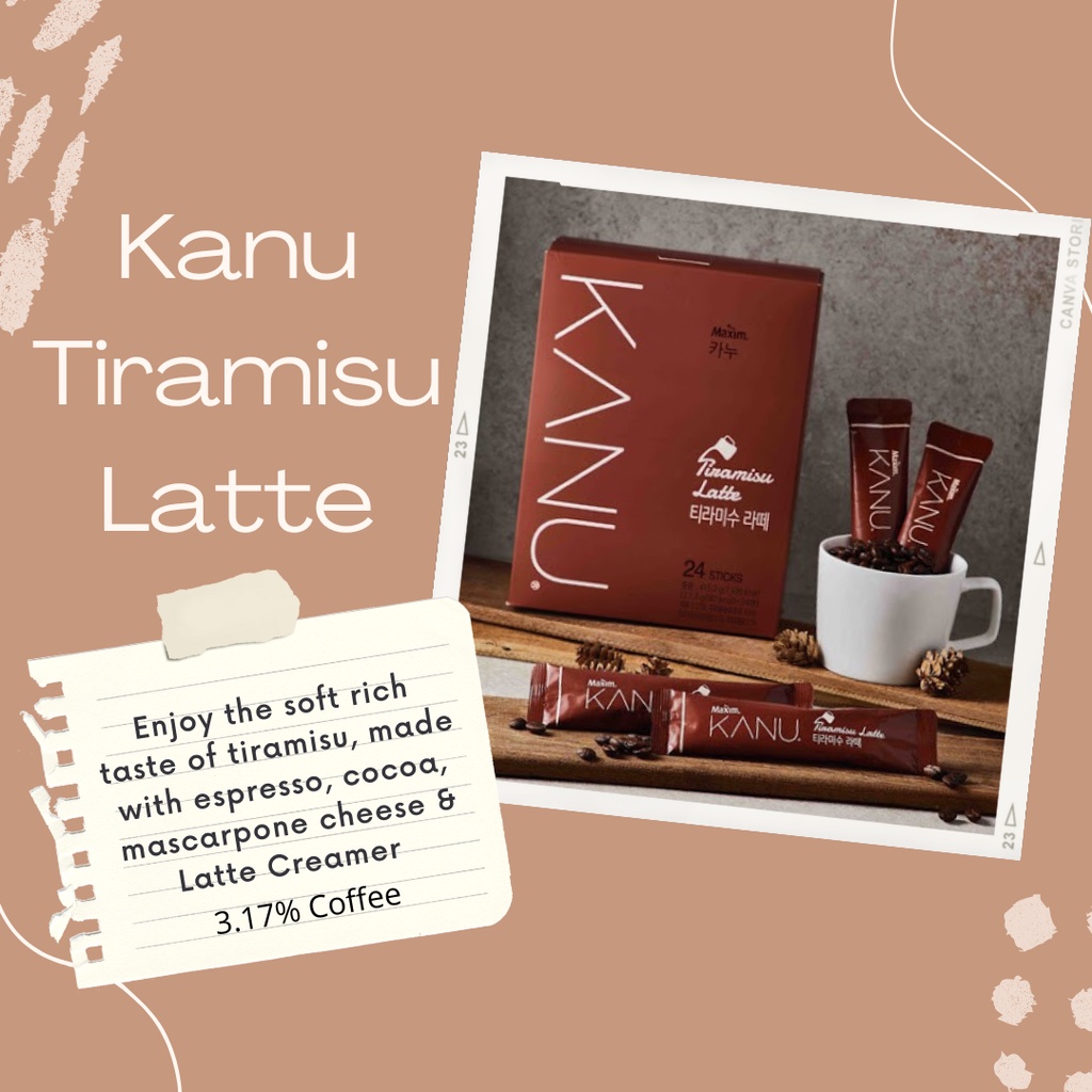 Jual Kanu Maxim Coffee Semua Rasa All Variant Korea Latte / Vanilla