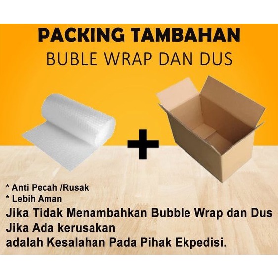 Jual biaya tambahan bubble wrap packing kecil Shopee Indonesia