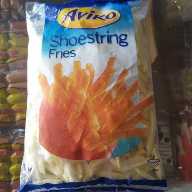 Jual AVIKO KENTANG SHOESTRING 1KG KENTANG GORENG FRENCH FRIES KENTANG