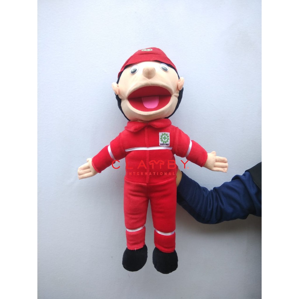 Jual Hand Puppet Profesi K3 PLN Damkar Boneka Tangan Ventriloquist ...