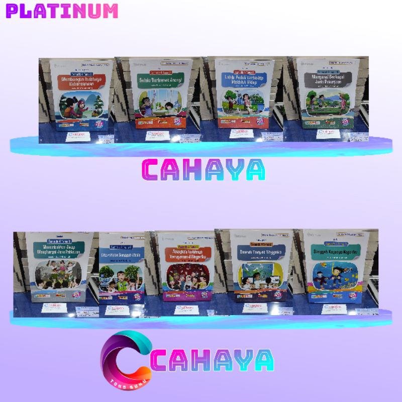Jual BUKU TEMATIK PLATINUM KELAS 4 TEMA 1 2 3 4 5 6 7 8 9 TIGA ...