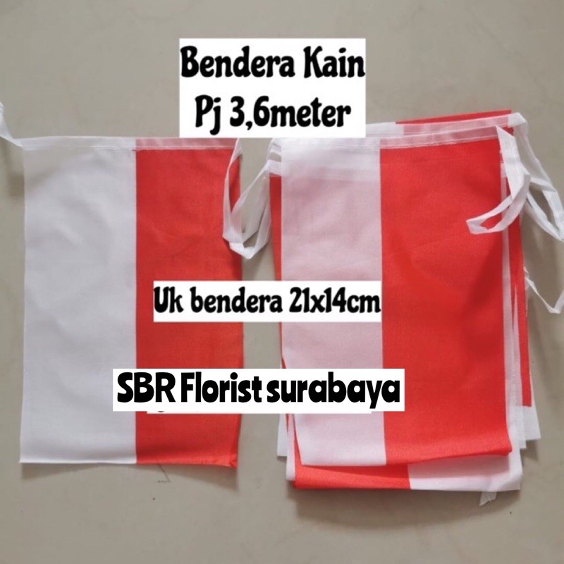 Jual Bendera Kain Agustus Bendera Merah Putih Bendera Tali Agustus Shopee Indonesia